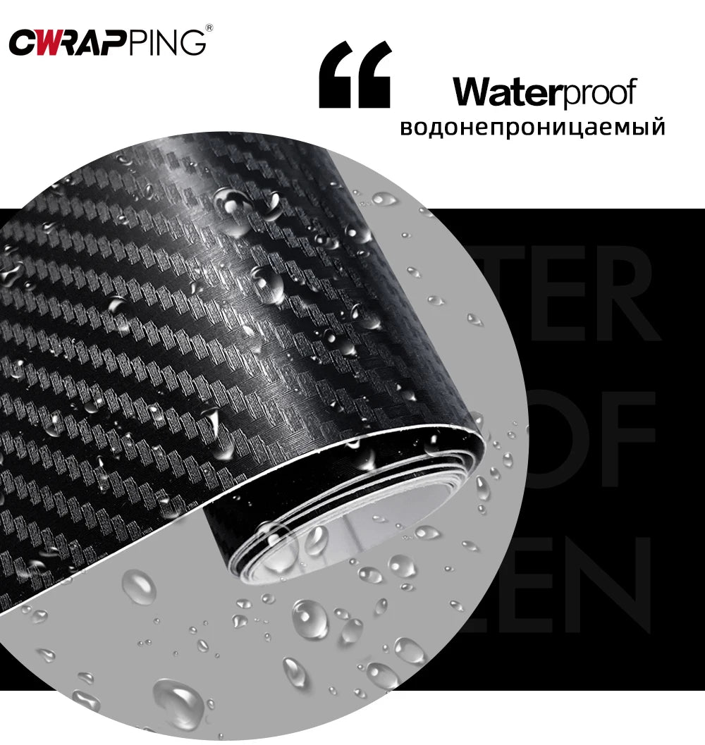 For Motorcycle Vinyls Waterproof 3D Accessories 127CM Adhesive