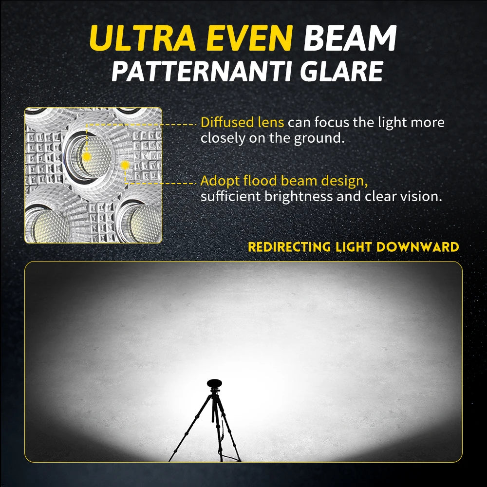 Hl 5.5-inch Elliptical Aluminum Alloy Casing Working Floodlight