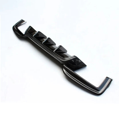 For BMW 6 Series F12 F13 F06 Carbon Fiber Back Lip Rear Bumper