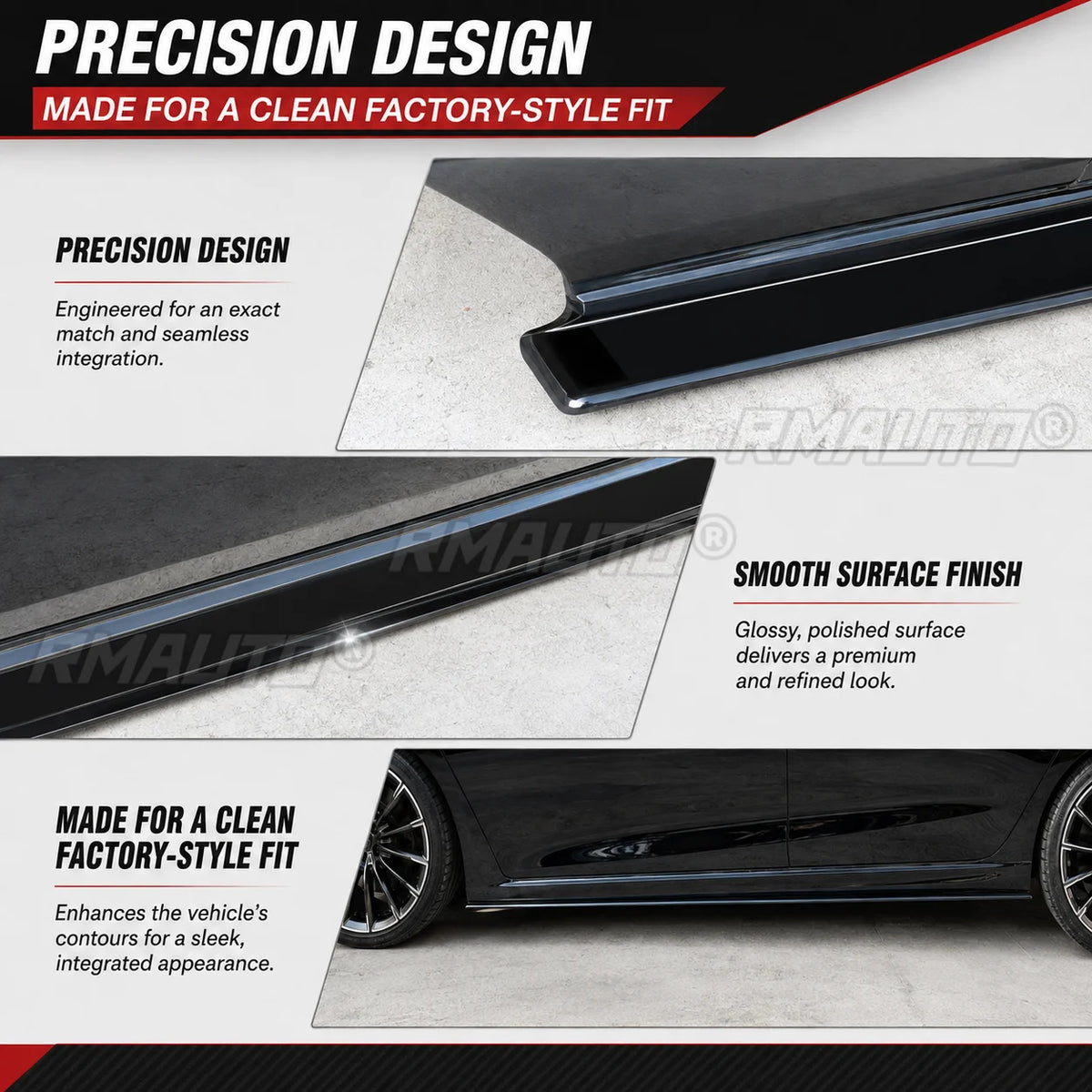 For BMW 6 Series Gt G32 Side Skirt Extension M Sport Rocker