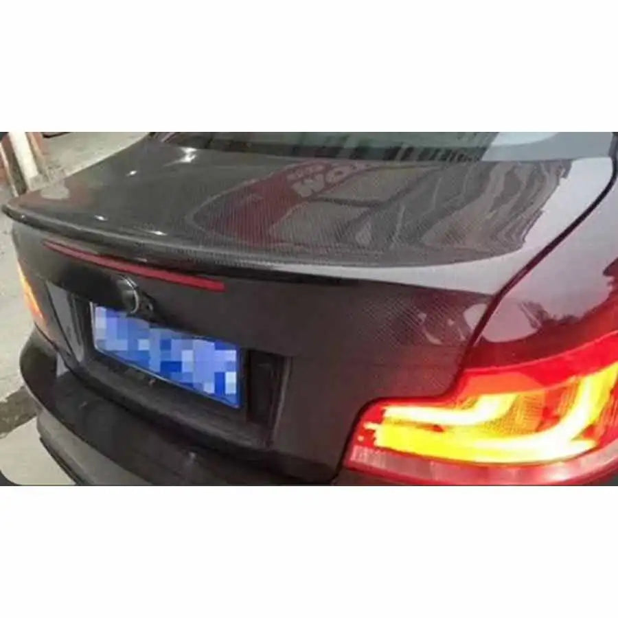For BMW 1 Series M1 E82 Carbon Fiber Trunk Lid Encloses Upper