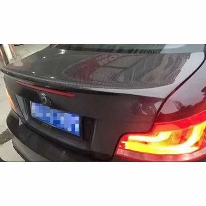 For BMW 1 Series M1 E82 Carbon Fiber Trunk Lid Encloses Upper