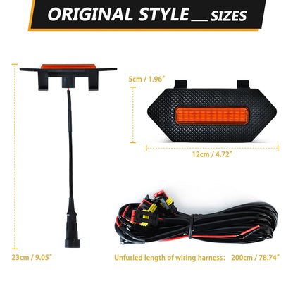 For 2025 Toyota 4Runner Trd Pro Front Grille Warning Lamps