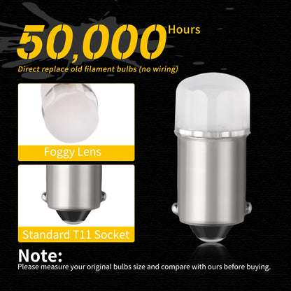 Ac Dc 6V 6.3v 100PCS ba9s 5630 Flood Bulb