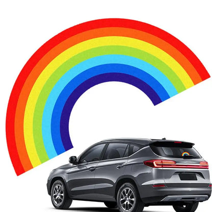 Rainbow Stickers weather-resistant Decals Waterproof Rear