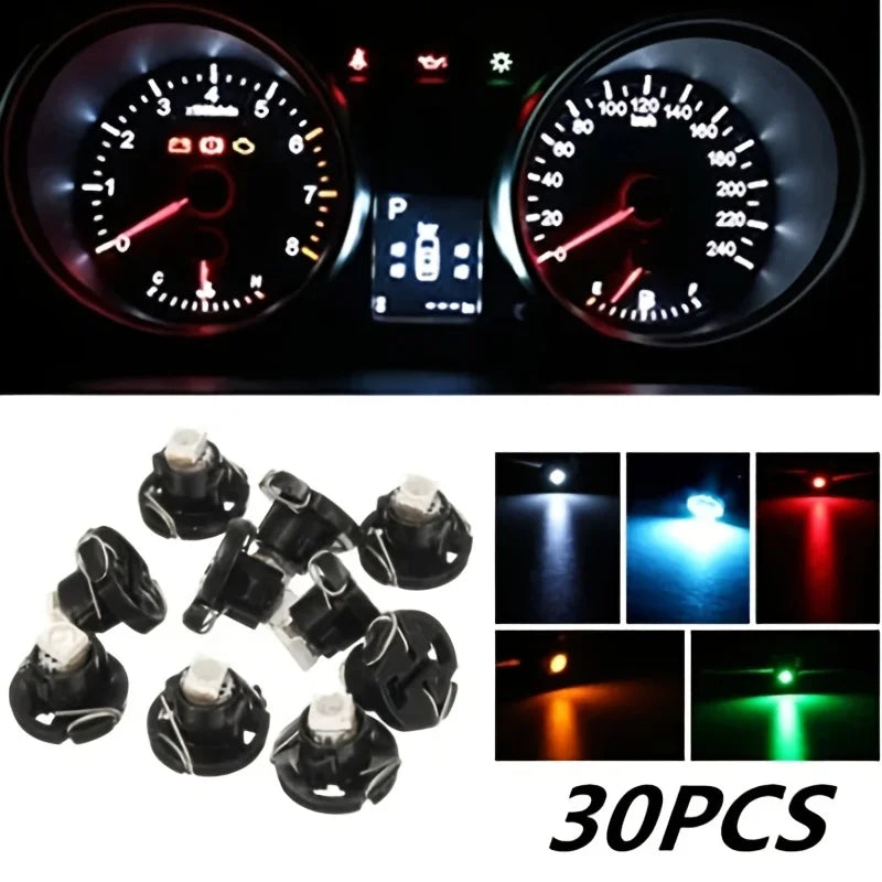 10PCS T3 t4.2 t4.7 Bulb Canbus Super Bright Interior