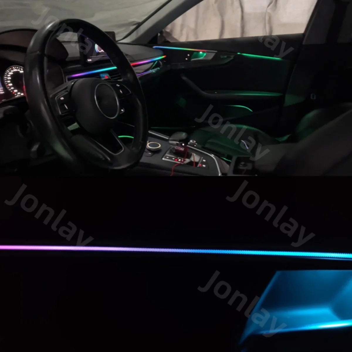 For A4L S4 B9 A5 S5 Jonlay Ambient 2017-2025 Interior Atmosphere