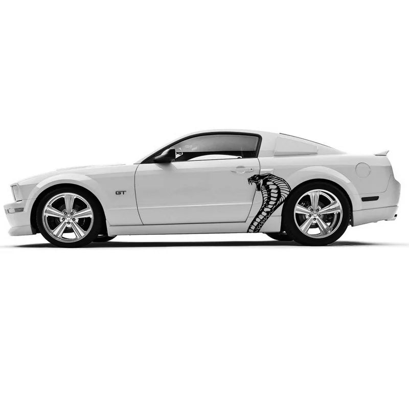 Cobra Snake Head Body Decal Vinyl Graphics 20.5x26.25 Inches