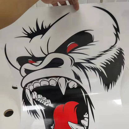 Cool Gorilla King Kong Design Side Door Sticker Decal
