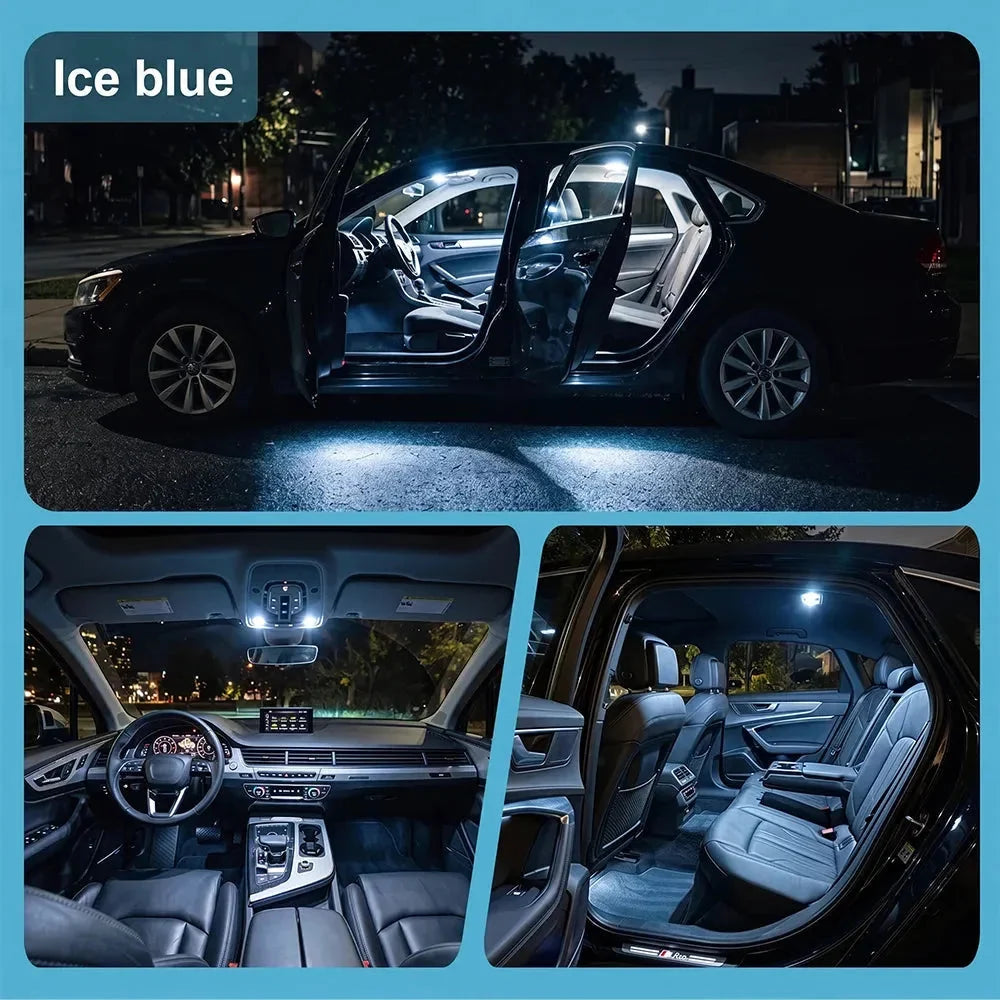 AutoGlim Jaguar XK LED Interior Light Kit - size guide