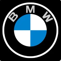 BMW M emblem animation style for the digital display badge