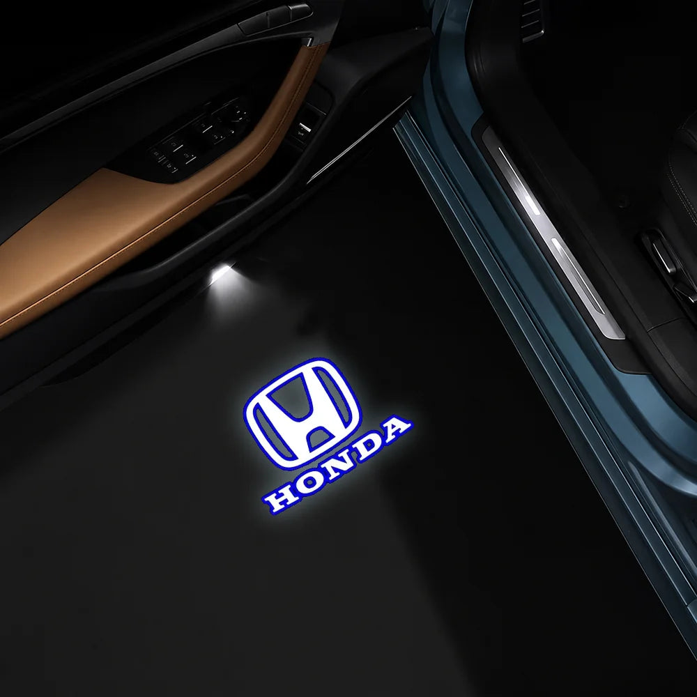 AutoGlim Honda Compatible Car Door Puddle Lights - angle view