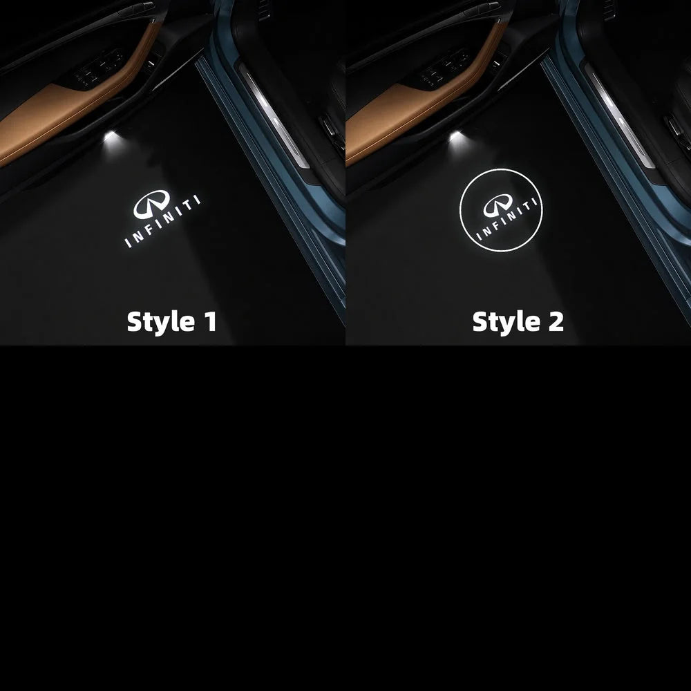 AutoGlim Infiniti Compatible Car Door Puddle Lights - product image