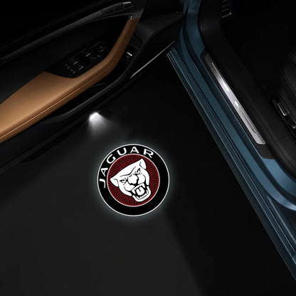 AutoGlim Jaguar Compatible Car Door Puddle Lights - detail view