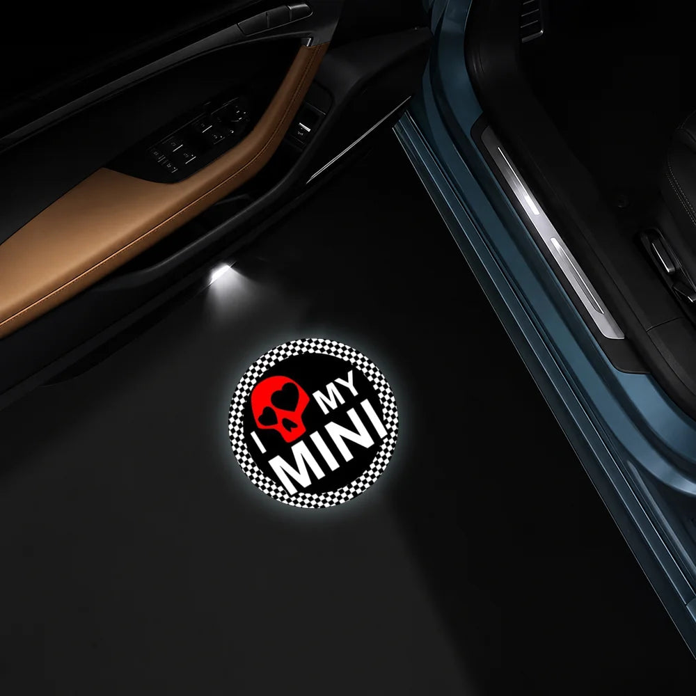 AutoGlim MINI Compatible Car Door Puddle Lights - compatibility chart