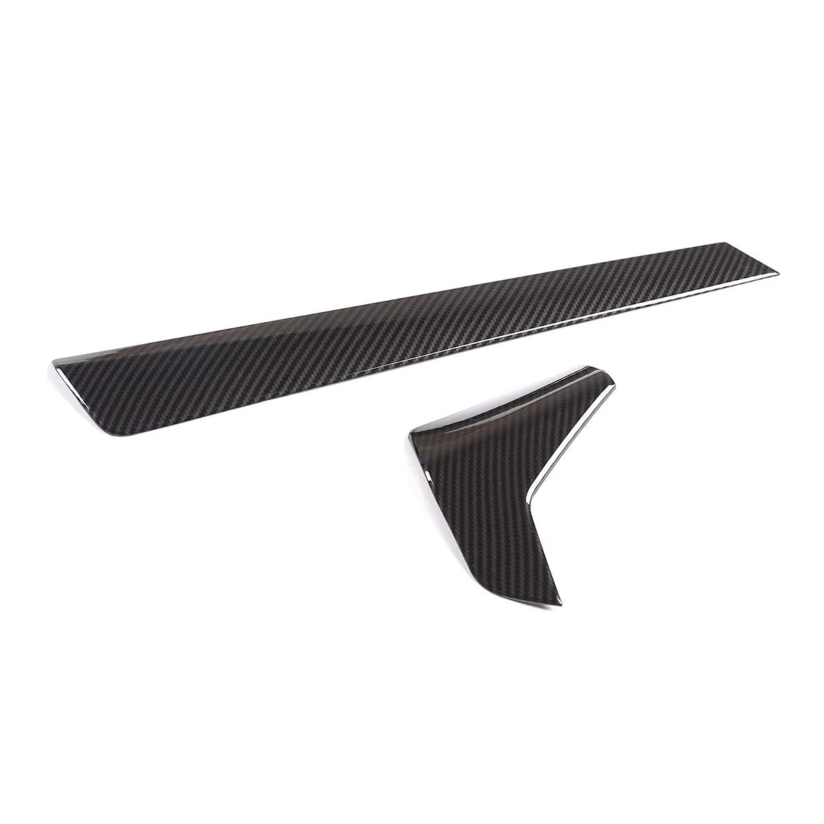 AutoGlim Real 3D Dry Carbon Fiber Dashboard Trim Cover - package contents
