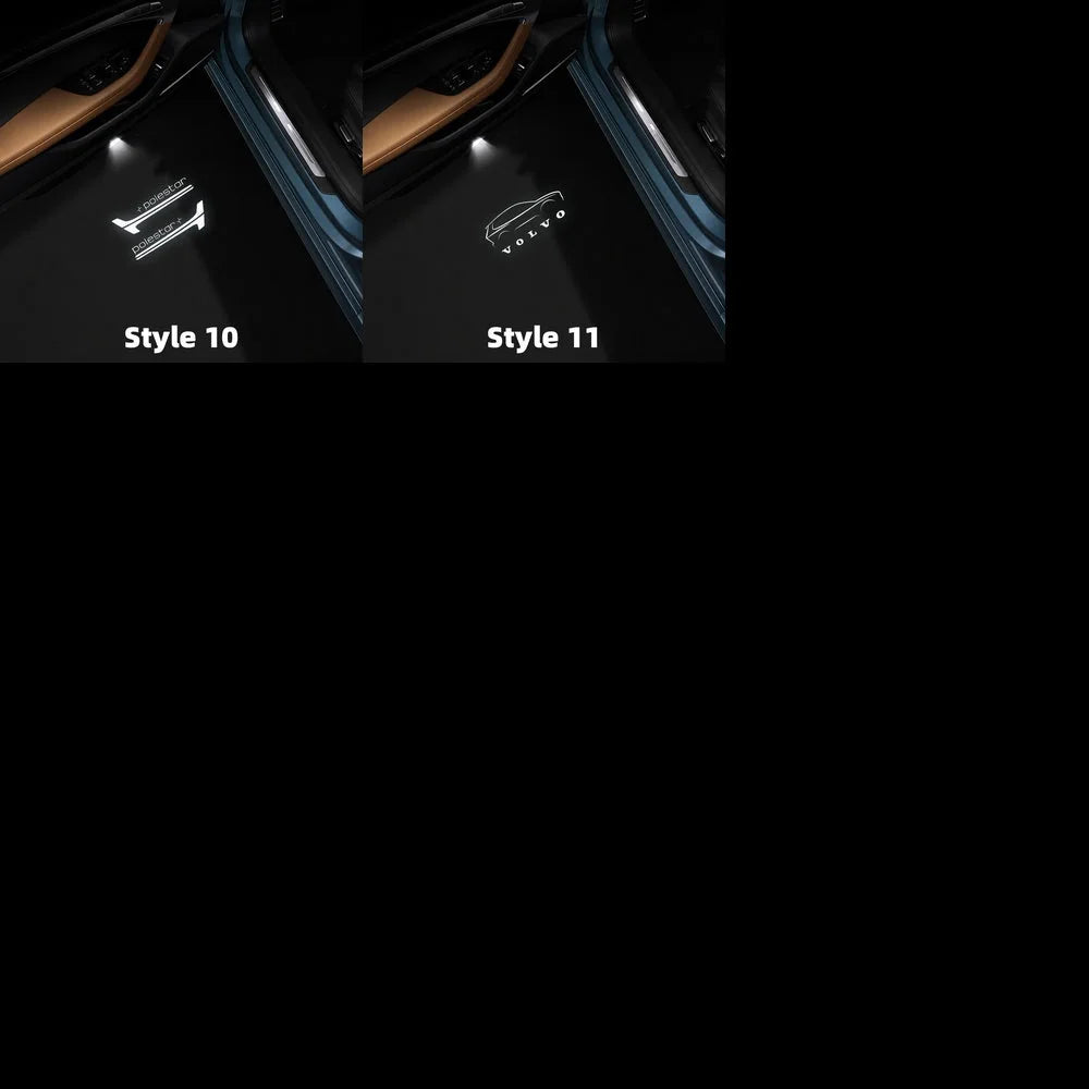 AutoGlim Volvo Compatible Car Door Puddle Lights - installation guide